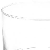 Artikel Glasvas glascylinder Ø9cm H7cm