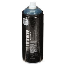 Artikel Glitter Spray Montana Effekt Sprayfärg Blå Cosmos 400ml