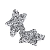 Artikel Glitterstjärna silver Ø2,5cm 96 st