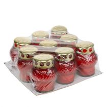 Artikel Gravljus glaskula Ø7,5cm H10cm 9 st