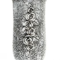 Artikel Gravprydnader begravningsblommor, gravvas med markspets L19cm