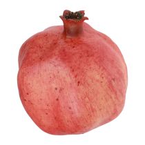 Granatäpple dekorativ frukt konstgjord röd fönsterdekoration 10,5cm