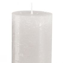 Artikel Stora pinnljus ljusgrå enfärgade 50x300mm 4 st