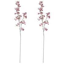 Artikel Gypsophila Konstgjord Baby's Breath Bordeaux 106cm 2st