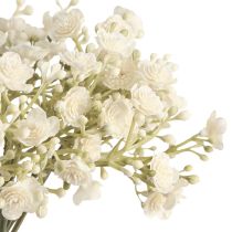 Artikel Gypsophila konstgjord babyandning i ett knippe vita 23 cm 12 st