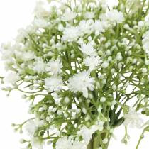Artikel Gypsophila artificiell gypsophila i ett gäng vit H28cm 6st