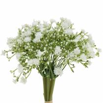 Artikel Gypsophila artificiell gypsophila i ett gäng vit H28cm 6st