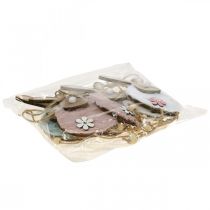 Artikel Hängkaniner dekorativ hängare Påskträplysch 26×7×2cm 6 st