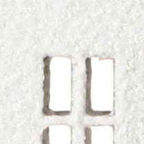 Artikel Miniatyrhus för inredning och atmosfär, mycket dekorativa, tidlös design för hemmet, 14 cm, 4 stycken