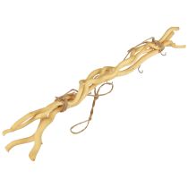 Artikel Träkrokskena i bohemisk stil för väggdekoration för mångsidig användning