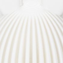 Artikel Dekorativ kaninfigur med vikt utseende för modern inredning, vardagsrum eller kontor, 13 cm, 3 delar