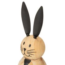 Artikel Dekorativ kanin med enkel design för vårig vardagsrumsinredning, 12 cm, 2 stycken