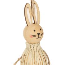 Artikel Påskharedekoration Hängande ornament för festlig påskdekoration 12 cm 4 delar