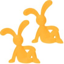 Artikel Dekorativ påskhare av plast, perfekt som dekoration och presentidé, 20 cm, 2 stycken