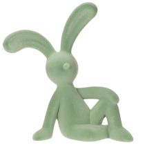 Artikel Dekorativ kaninfigur, söt figur för vårstämning i alla rum, 38 cm