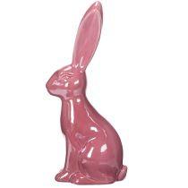 Artikel Påskdekoration kanin keramik glänsande figur för påsk och vår 37cm
