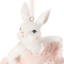 Artikel Ballerinakaninhängen, en höjdpunkt för påskgrenar eller julgranar, 12 cm, 2 stycken