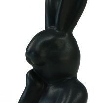 Artikel Kanintänkande liten kaninbyst svart 6×4×10,5cm