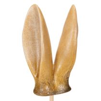 Artikel Trädgårdsstång med kaninöron, vårdjursfigur för trädgårds- och påskdekorationer, 29 cm, 4 delar