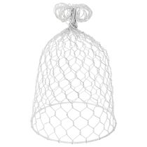 Artikel Vintage trådklocka för rustik lantlig bordsdekoration, 23 cm