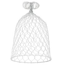 Artikel Vintage trådklocka för rustik lantlig bordsdekoration, 23 cm