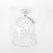 Artikel Vintage trådklocka för rustik lantlig bordsdekoration, 23 cm