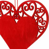 Hjärta att hänga, bröllopsdekoration, hängen hjärta, hjärta dekoration, Alla hjärtans dag 12st