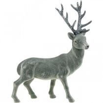 Dekorativ hjort dekorativ figur dekorativ ren antracit H40cm