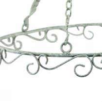 Artikel Hängande dekoration metall dekorativ ring vit shabby chic Ø30cm H30cm