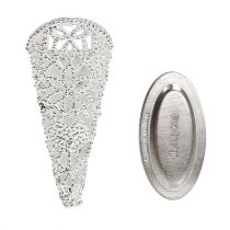 Artikel Bröllopsnål med magnet, silver 4,5cm