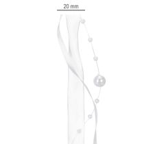 Artikel Bröllopsband vitt 20mm 5m