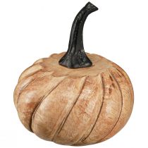 Artikel Träpumpa med metallhandtag natursvart Ø12cm H13cm