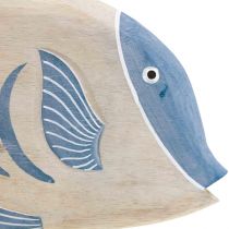 Träfisk deco stor, deco fisk stående H30cm