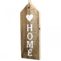 Hus att hänga, trädekoration &quot;Home&quot;, dekorativt hänge Shabby Chic H28cm