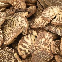 Artikel Träskivor dekorativa betelnötsskivor areca 1-3,5 cm 300 g