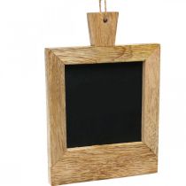 Artikel Mini deco board för att hänga upp naturen 9 × 13cm 3st