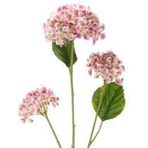 Artikel Snygg konstgjord hortensia som ett bestående blickfång, 80 cm, 2 stycken