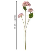 Artikel Snygg konstgjord hortensia som ett bestående blickfång, 80 cm, 2 stycken