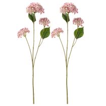 Artikel Snygg konstgjord hortensia som ett bestående blickfång, 80 cm, 2 stycken