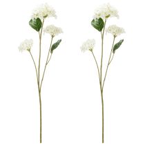 Artikel Konstgjord hortensia för elegant, modern inredning, 80 cm, 2 stycken