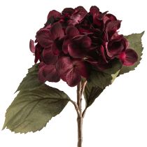 Artikel Hortensia konstgjorda blommor Bordeaux 52cm