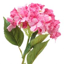 Hortensia stor konstgjord rosa L110cm