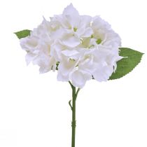 Artikel Hortensia Artificiell Vita Real Touch Blommor 33cm