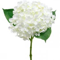 Artikel Hortensia konstgjord vit 53cm