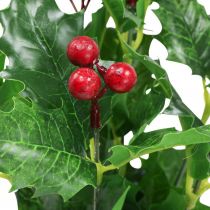 Järnek i kruka konstgjorda växter Ilex konstgjorda 26cm