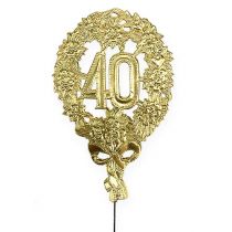 Jubileumsnummer 40 Ø8cm 10st