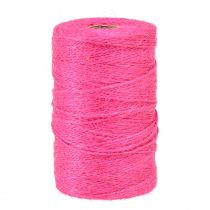 Artikel Juteband jutesnöre band jute fuchsia Ø2mm 200m