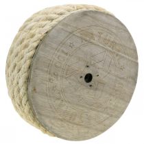 Artikel Jutesnöre kräm dekorationssnöre av jute naturfiber 8mm 7m