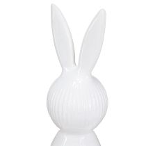 Artikel Enkel kaninfigur som dekorationsföremål för moderna vårdekorationer, 22 cm, 2 stycken