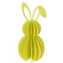 Artikel Dekorativ filtkaninfigur för vårdekoration, 20 cm, 4 stycken